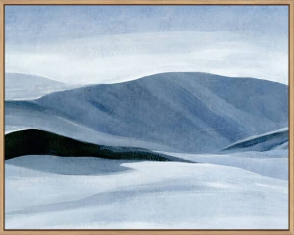 Indigo Range I - Canvas - Image 3