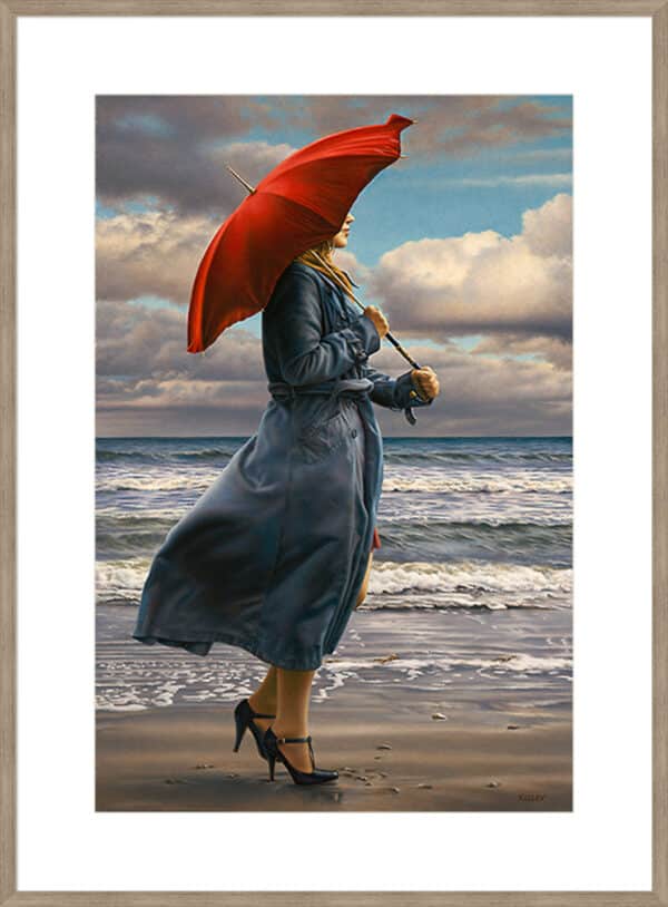 Red Umbrella - 10cm Mount Board - Image 5