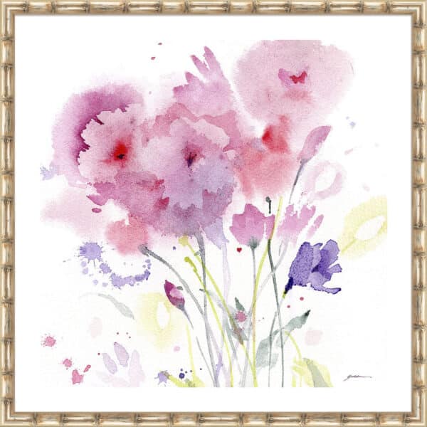 Blush Garden - 5cm White Border - Image 2