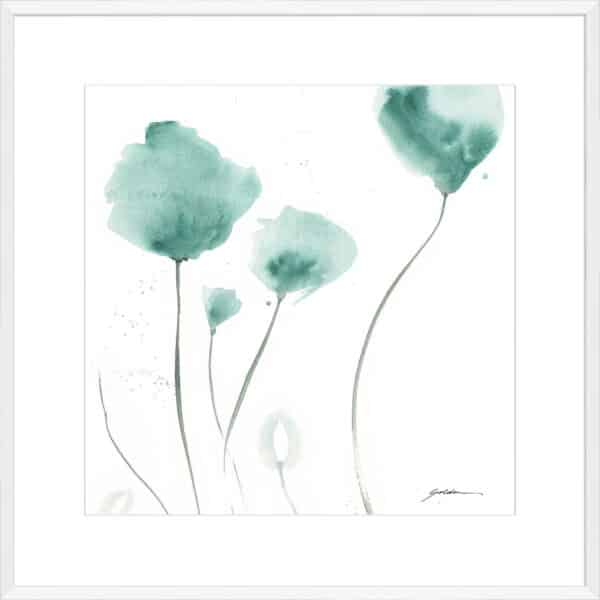 Teal Trio - 10cm Mount Board - Image 3