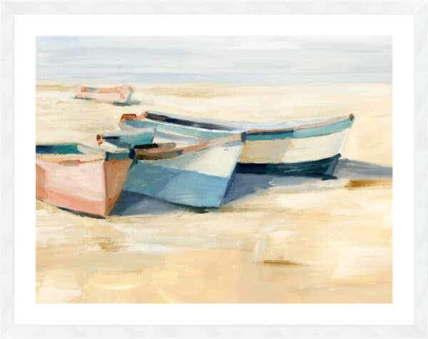 Beached Boats II - 5cm White Border - Image 3