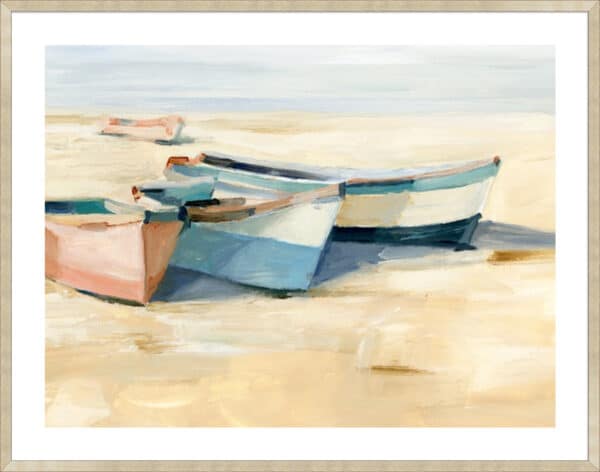 Beached Boats II - 5cm White Border - Image 2