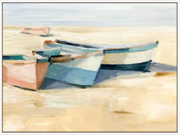 Beached Boats II - Canvas - Image 2