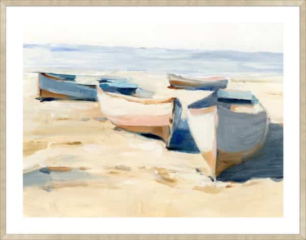 Beached Boats I - 5cm White Border - Image 3