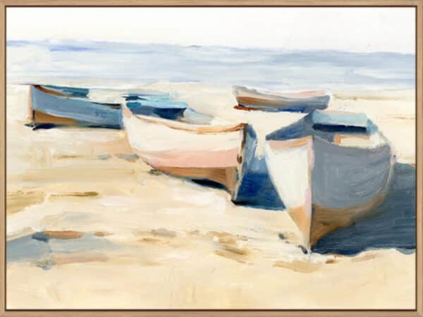 Beached Boats I - Canvas