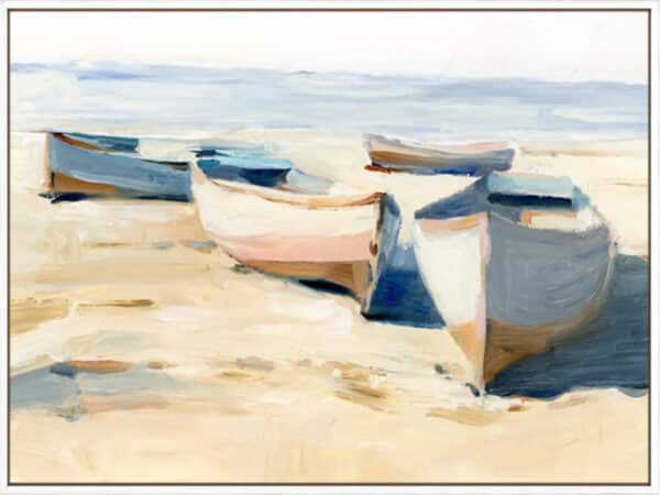 Beached Boats I - Canvas - Image 2