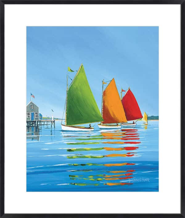 Cape Cod Sail - 10cm Mount Board - Image 2