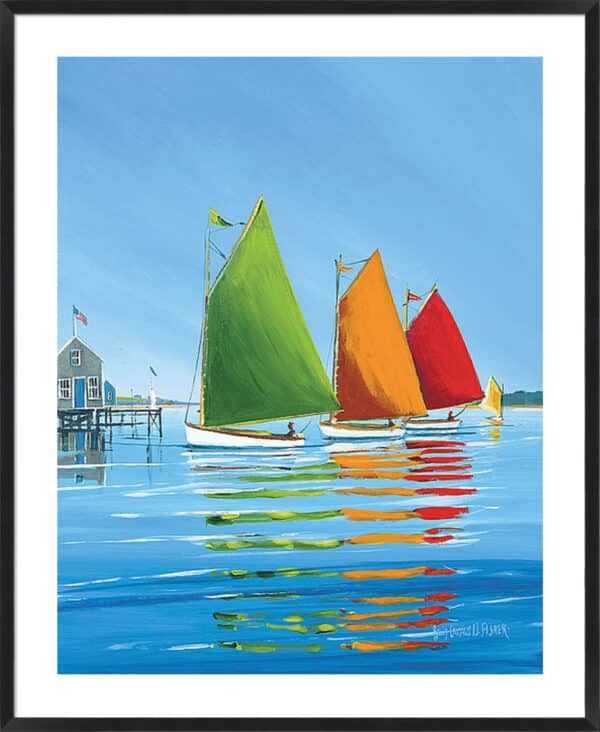 Cape Cod Sail - 5cm White Border - Image 3