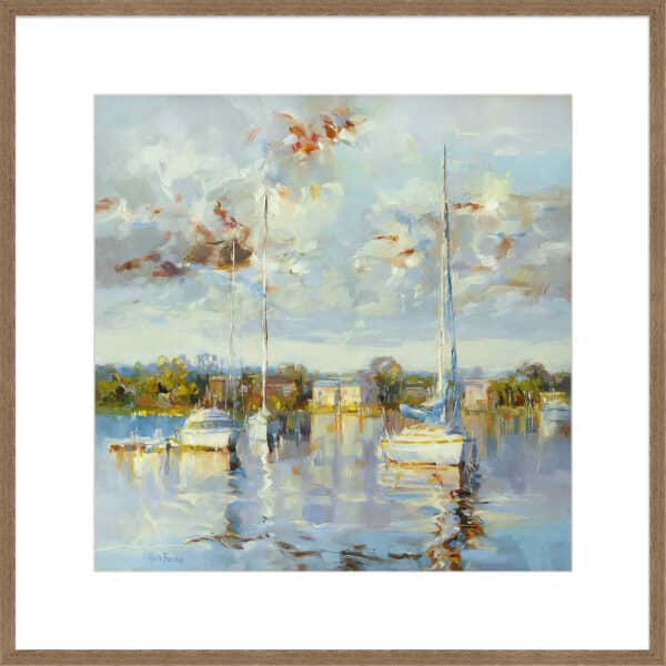 Coastal Calm - 10cm Mount Board