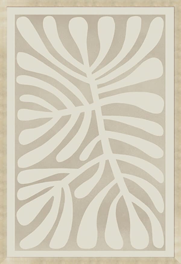 Organic Flourish - Tawny Display - Framed to Edge - Image 3