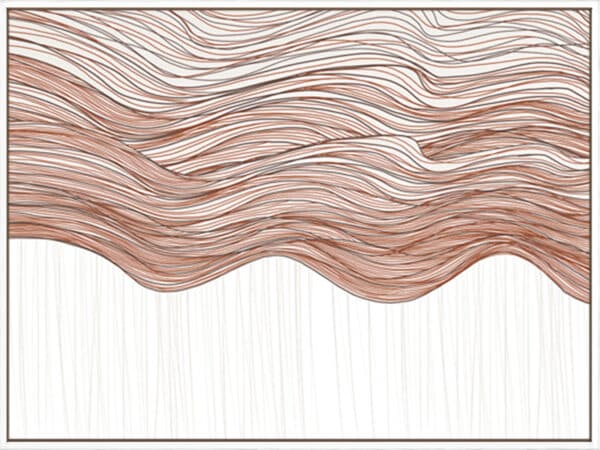 Rippled Lines - Movement - Canvas