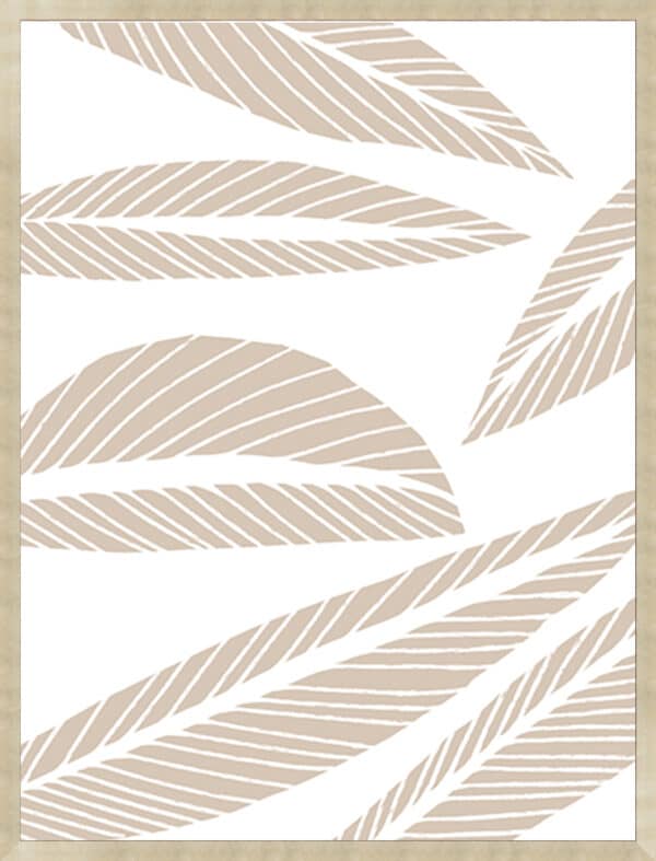 Tropical Flourish - Tawny Display - Framed to Edge - Image 3