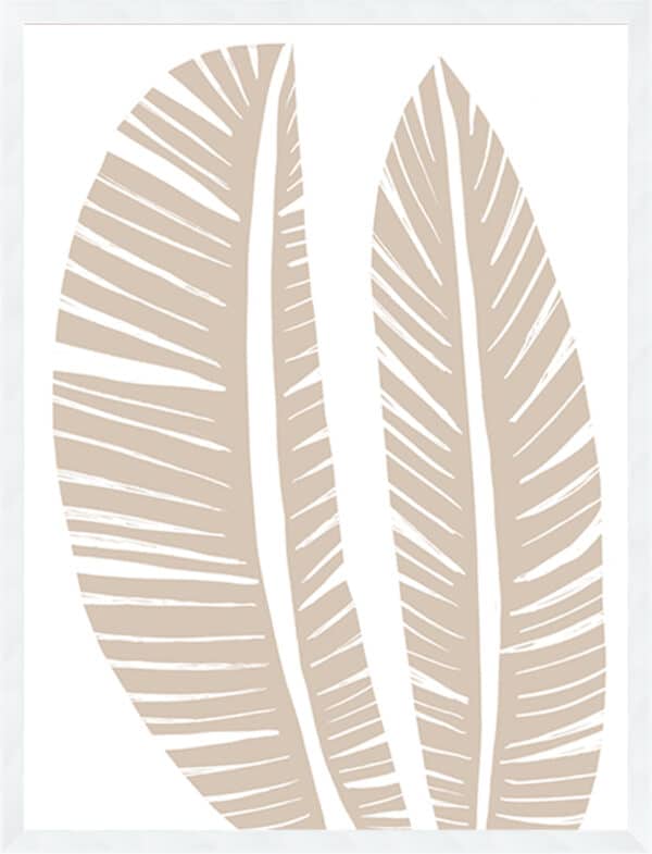 Tropical Flourish - Tawny Palm - Framed to Edge - Image 2