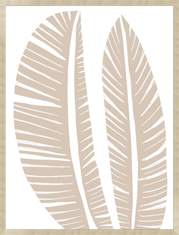 Tropical Flourish - Tawny Palm - Framed to Edge - Image 3