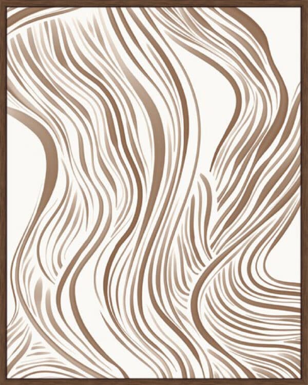 Dusky Waves - Flow - Canvas