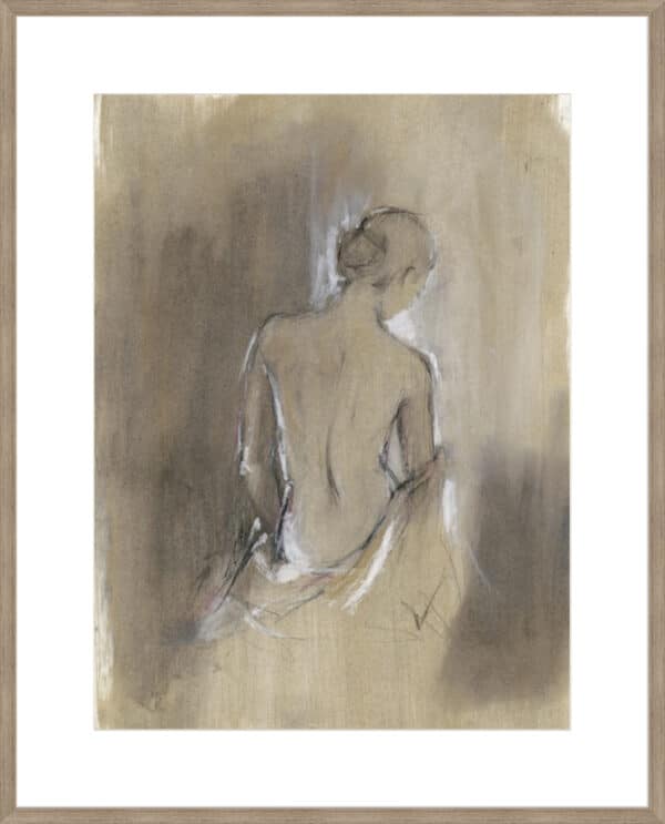 Embellished Contemporary Figure II - 10cm Mount Board