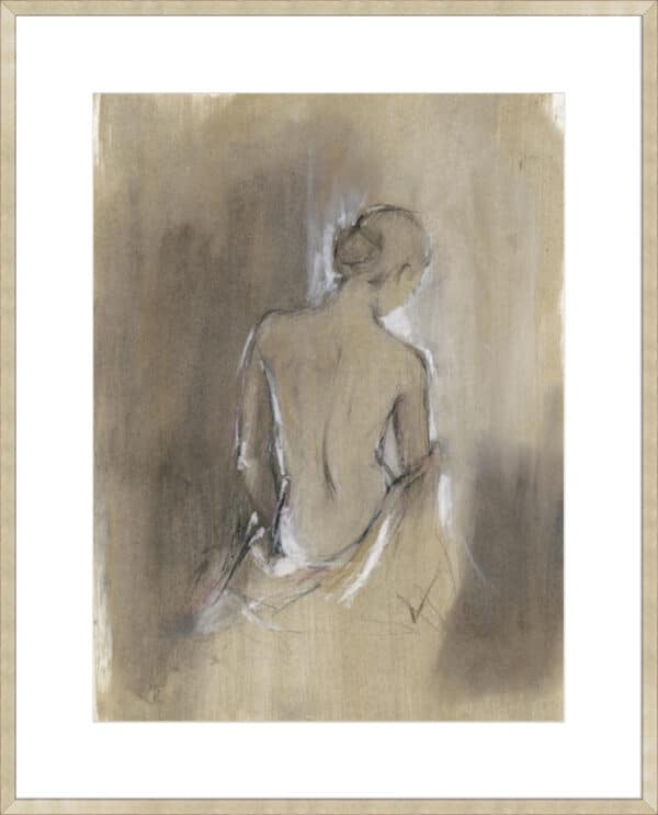 Embellished Contemporary Figure II - 10cm Mount Board - Image 2