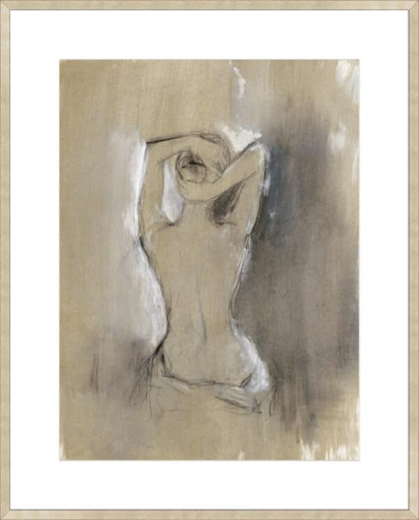 Embellished Contemporary Figure I - 10cm Mount Board - Image 3