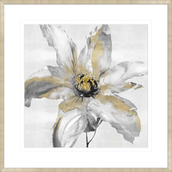 Gold Hearted Flower - 10cm Mount Board - Image 10