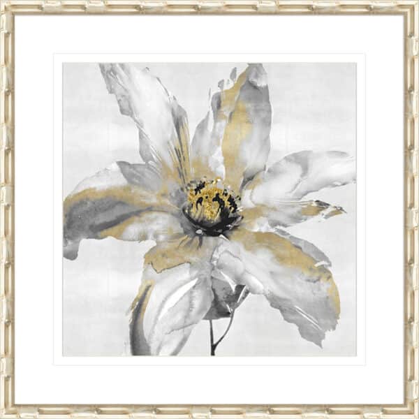 Gold Hearted Flower - 10cm Mount Board - Image 12