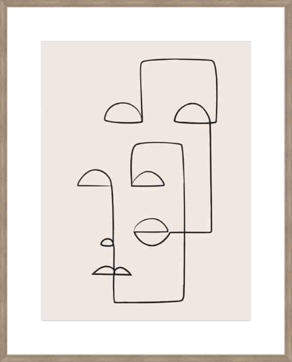 Linear Expressions I - I0cm Mount Board