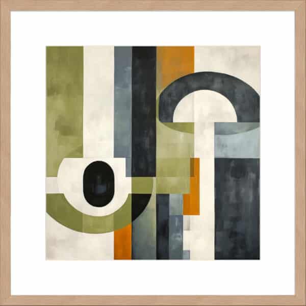 Sage Green Midcentury I - 10cm Mount Board - Image 5