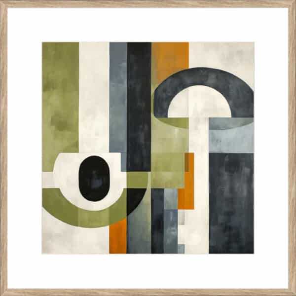 Sage Green Midcentury I - 10cm Mount Board - Image 3