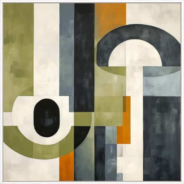 Sage Green Midcentury I - Canvas - Image 2