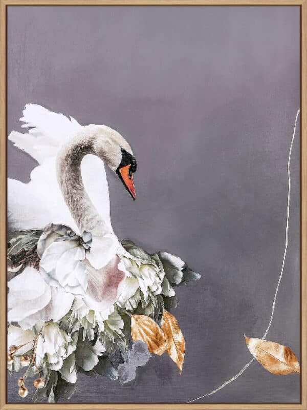 Swan Gold I - Canvas - Image 4