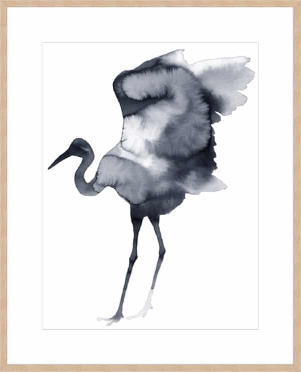 Casual Crane - 10cm Mount Board - Image 4