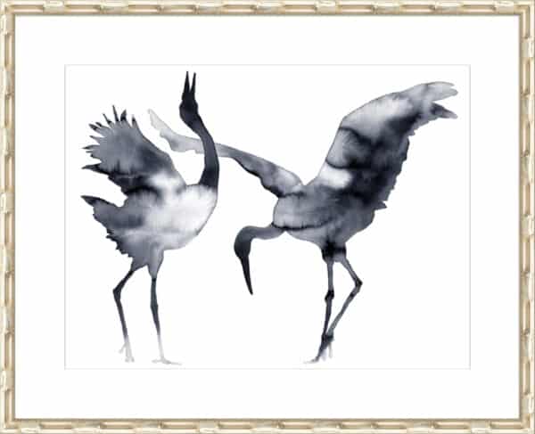 Cavorting Cranes - 10cm Mount Board - Image 4