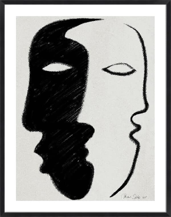 Face to Face - 5cm White Border - Image 3