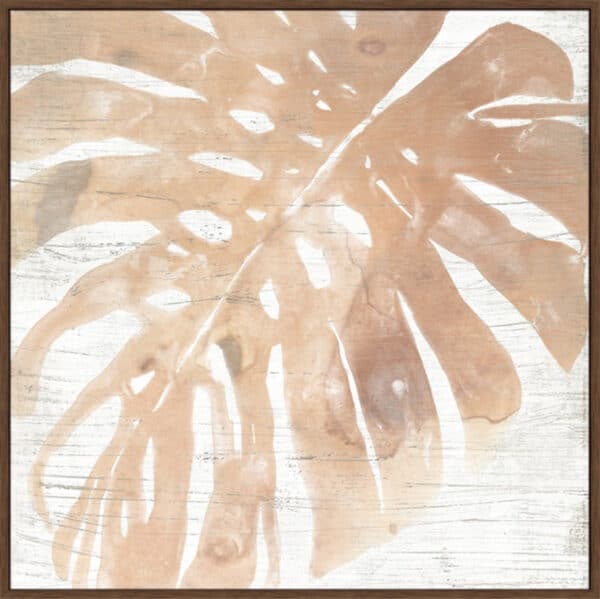 Neutral Palm Fossil I - Canvas