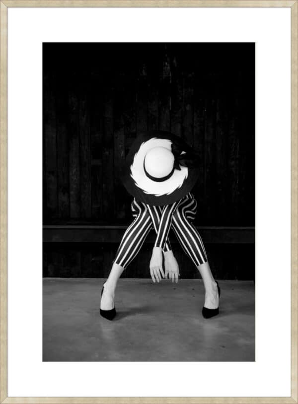 Striped Pose - 10cm Mount Board - Image 2