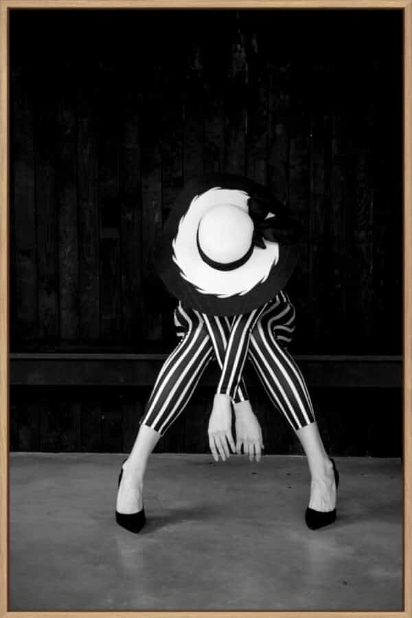 Striped Pose - Canvas - Image 4