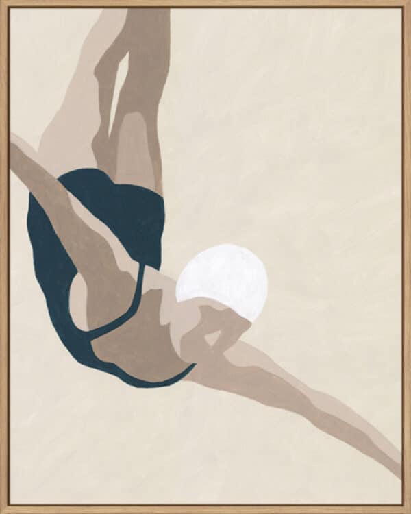 Summer Swim - Dive - Canvas