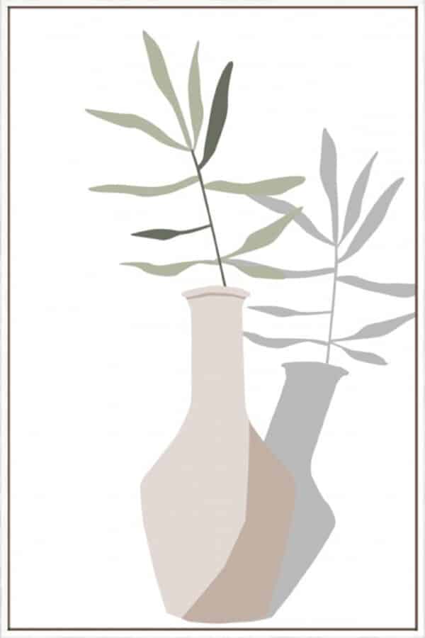 Vase & Stem III - Canvas - Image 2